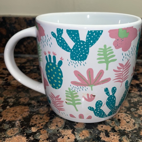 Cactus mug. Oversized jumbo 18 oz - Picture 2 of 4